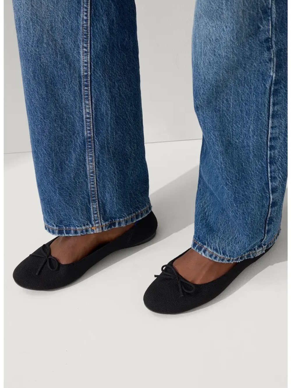 Rothy's Black Ballet Flats 8.5